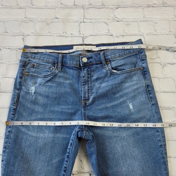 Gap Woman’s blue true skinny ankle jeans size 31 R - Picture 7 of 11